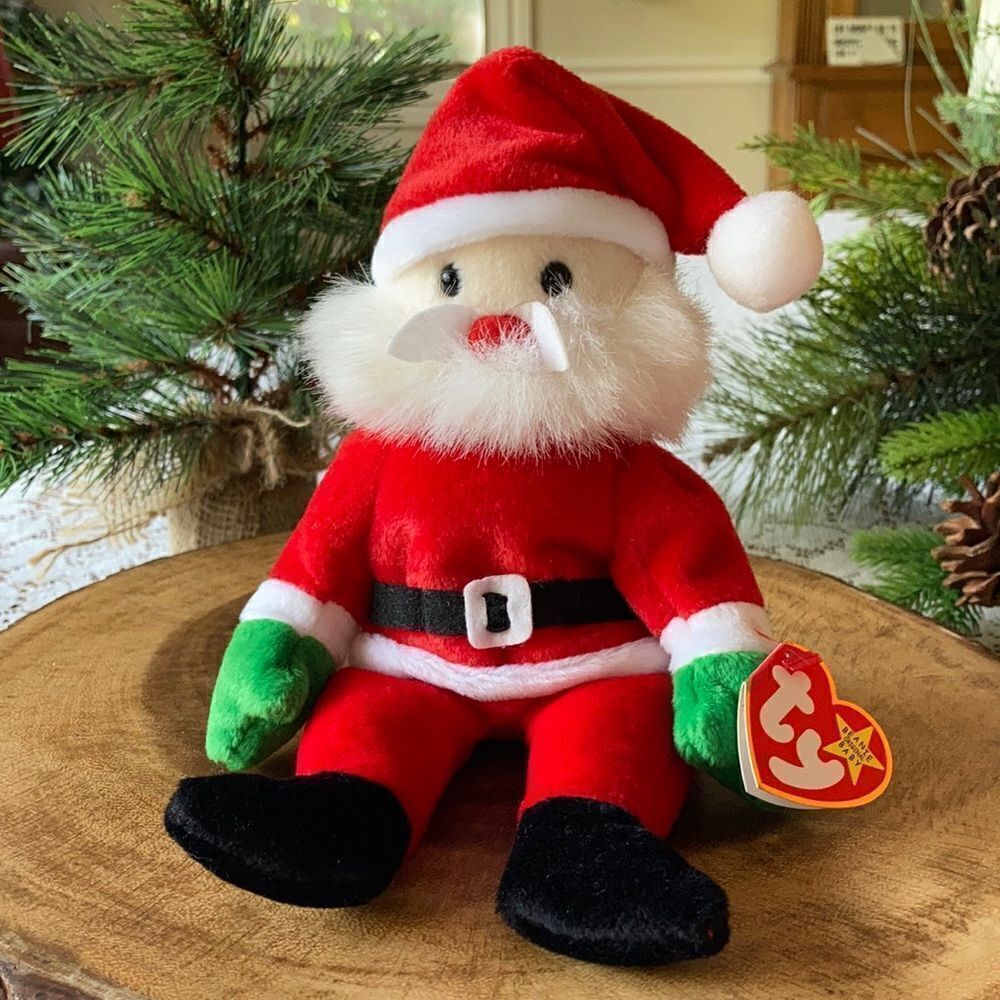 Ty 1998 “Santa” Ty Beanie Baby Awesome Condition